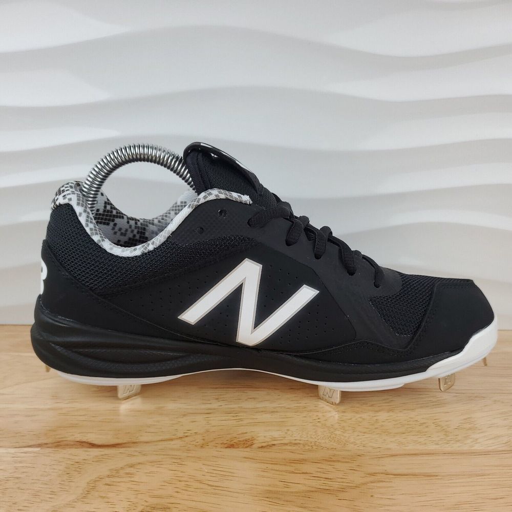 New Balance Tupelo V1 Black White Baseball Cleats Shoes Mens Size 7 - TUPELOK1 - Picture 4 of 12